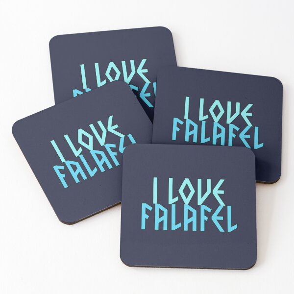 Item preview, I Love Falafel - Blue designed and sold by Chubuter.