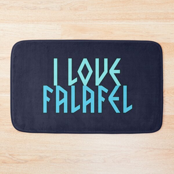 Item preview, I Love Falafel - Blue designed and sold by Chubuter.
