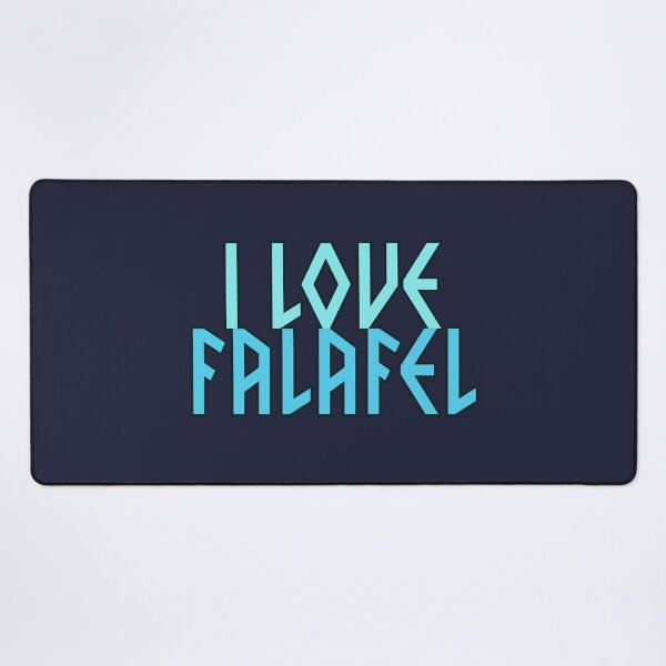 Item preview, I Love Falafel - Blue designed and sold by Chubuter.