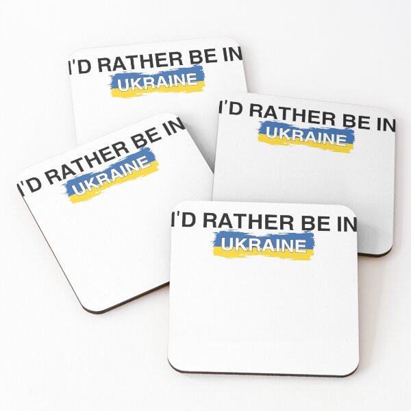 Item preview, Ukraine Multicolor design I’d Rather Be In Ukraine designed and sold by Immdesigner.