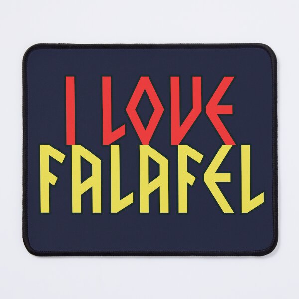 Item preview, I Love Falafel - Fire designed and sold by Chubuter.