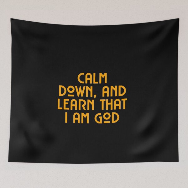 Item preview, Calm Down, and Learn That I am God-Learning to Trust God: The Path to Inner Peace designed and sold by ebocraft.