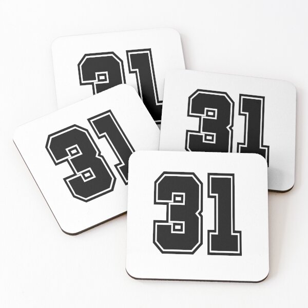 Item preview, 31 shirt number number college style designed and sold by GeogDesigns.