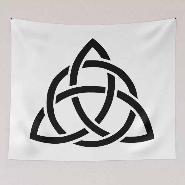Artikelvorschau, Triquetra Schwarze Version entworfen und verkauft von uredian.