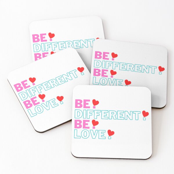 Item preview, Be Different Be Love designed and sold by DitaNadiaStore.