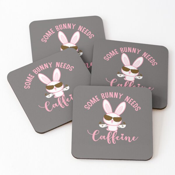 Item preview, Some Bunny Needs Caffeine, Some Bunny Macchiato designed and sold by DiensDesign.
