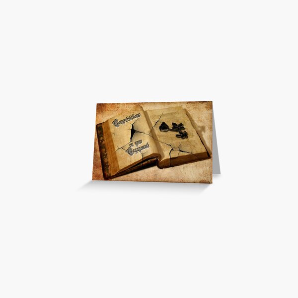 Engagement Card Greeting Card
