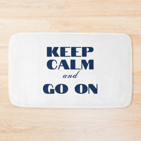 Item preview, Keep Calm and Go On designed and sold by YourMinimalist-.