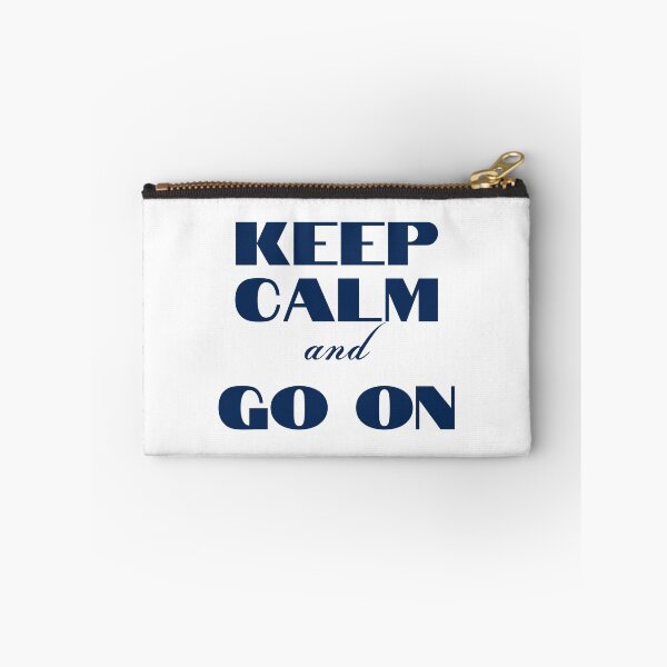Item preview, Keep Calm and Go On designed and sold by YourMinimalist-.