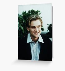 Leo Leonardo DiCaprio Greeting Card