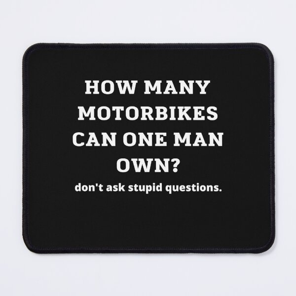 Item preview, How Many Motorcycles Funny motorcyclist designed and sold by HAYAJAT.