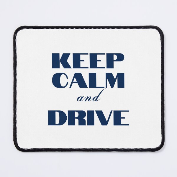 Item preview, Keep Calm and Drive designed and sold by YourMinimalist-.