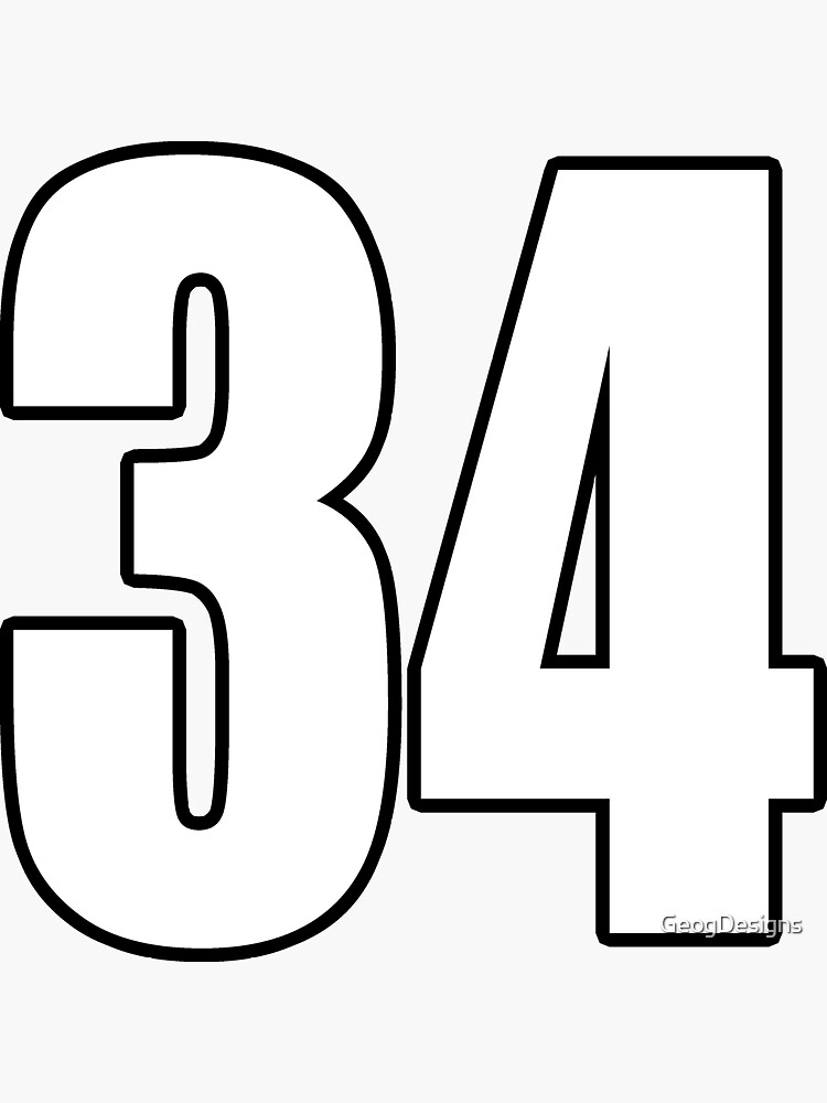 24 number number football Sticker by GeogDesigns