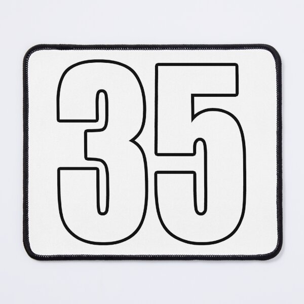 Item preview, 35 number number football designed and sold by GeogDesigns.