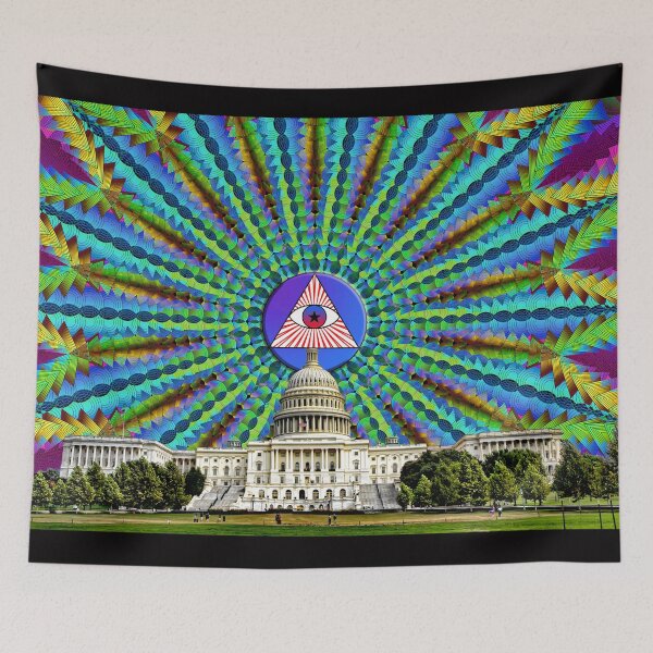 Item preview, U.S. Capitol Mandala Sky designed and sold by Warren Paul Harris.