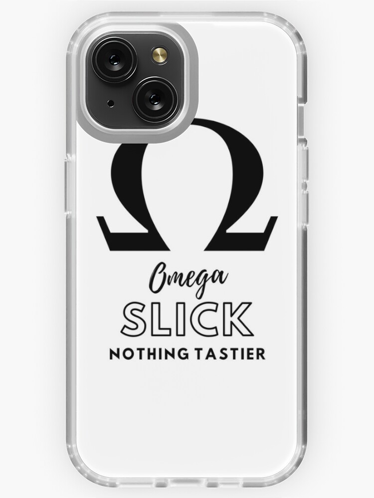 Omega slick nothing tastier iPhone Case