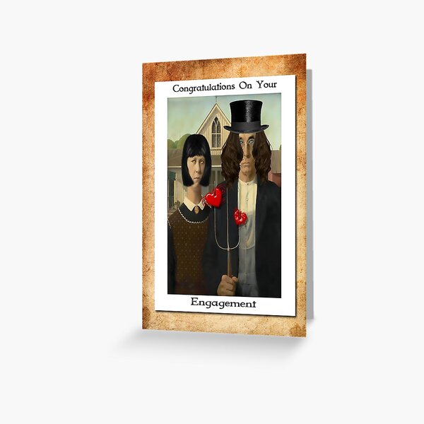 Engagement Card Greeting Card