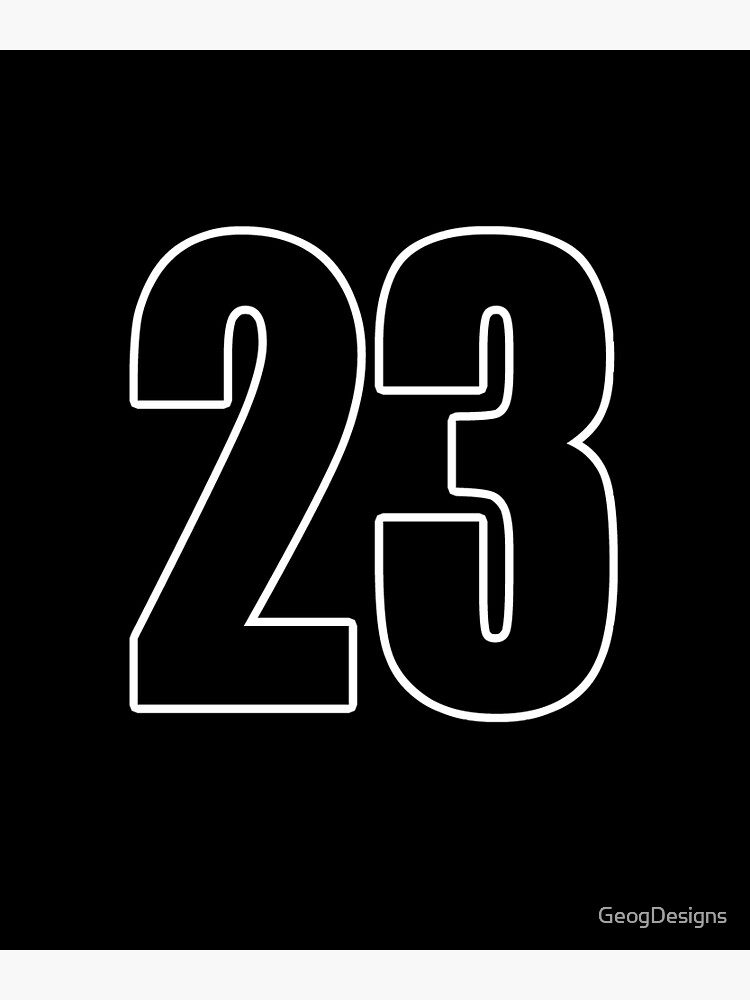 24 number number football Photographic Print by GeogDesigns