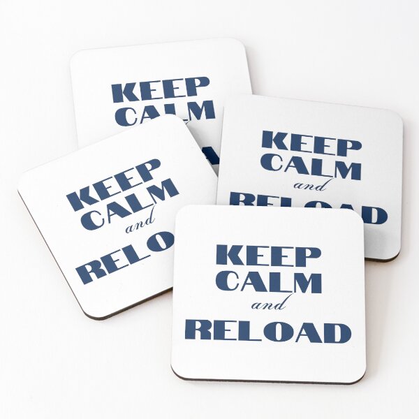 Item preview, Keep Calm and Reload designed and sold by YourMinimalist-.