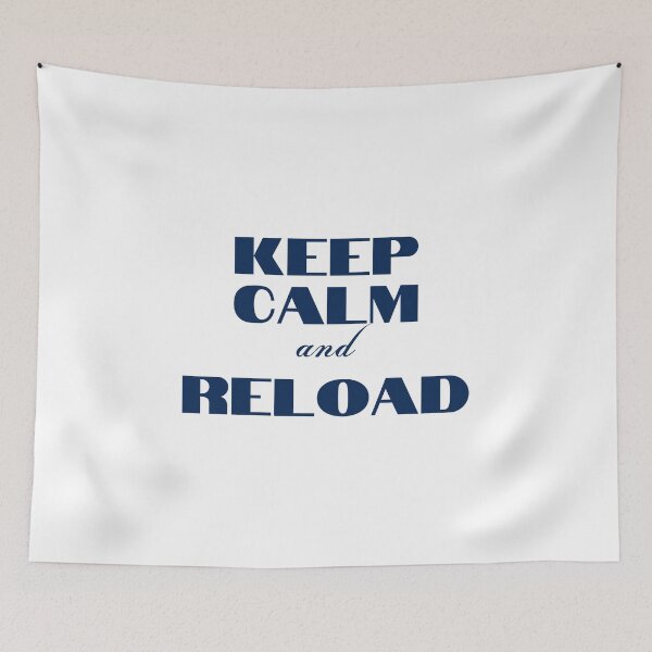 Item preview, Keep Calm and Reload designed and sold by YourMinimalist-.