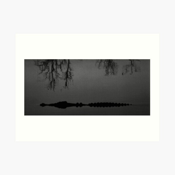 Dawn Croc Art Print