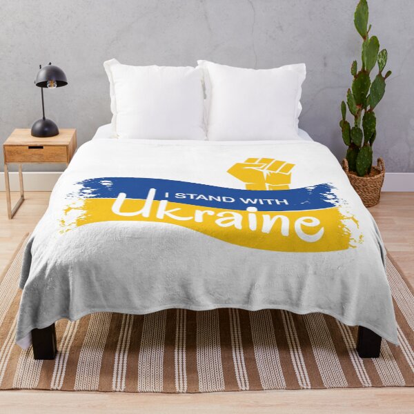 Item preview, I Stand With Ukraine | Слава Україні Slava Ukraine flag of Ukraine designed and sold by IrisDesign20.