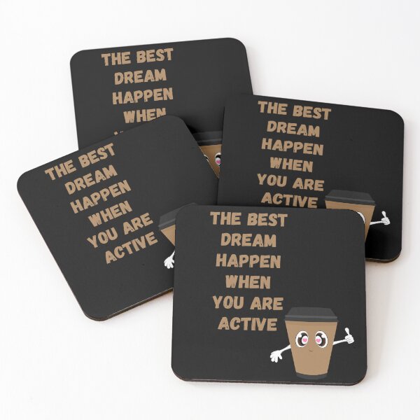 Item preview, The Best Dream Happen When You Are Active designed and sold by Oelaryf.