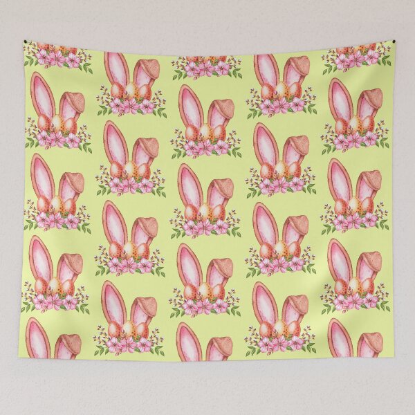 Item preview, Copy of Easter Bunny ears with flowers designed and sold by SKhappyartist.