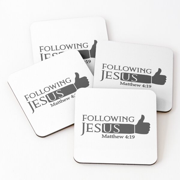 Item preview, Christian Design - Following Jesus - Matthew 4:19 designed and sold by simplydesignart.