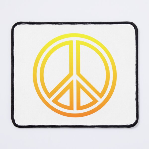 Item preview, CND peace symbol - fire designed and sold by BTCelebration.
