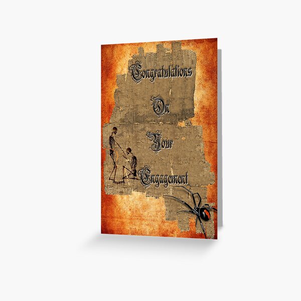 Engagement Card Greeting Card