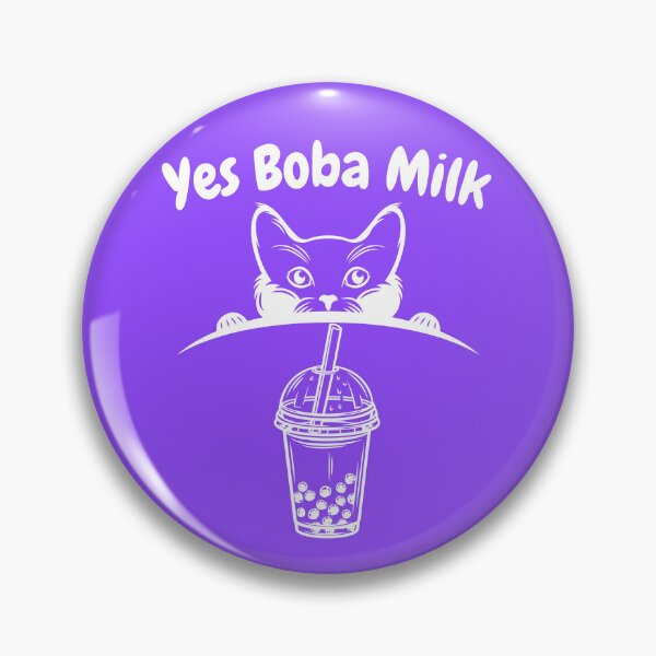 Item preview, Cat Drinking Boba Milk designed and sold by GleamingGiant.
