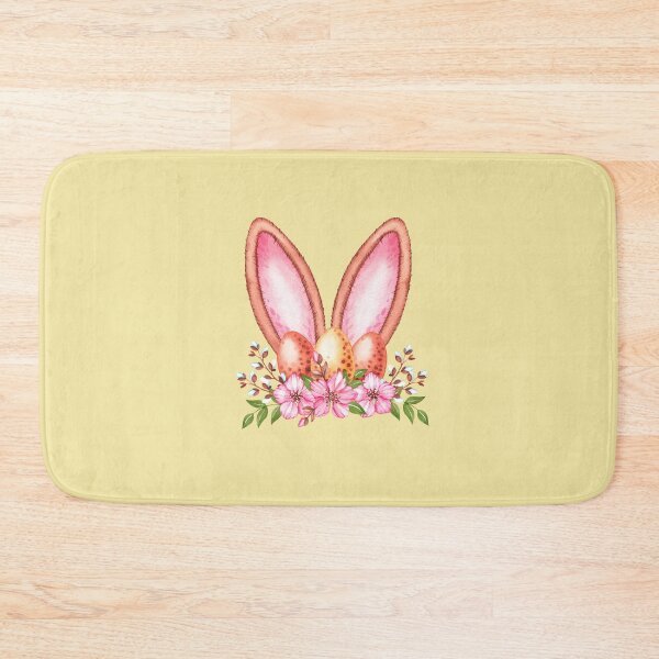 Item preview, Easter Bunny ears with flowers designed and sold by SKhappyartist.