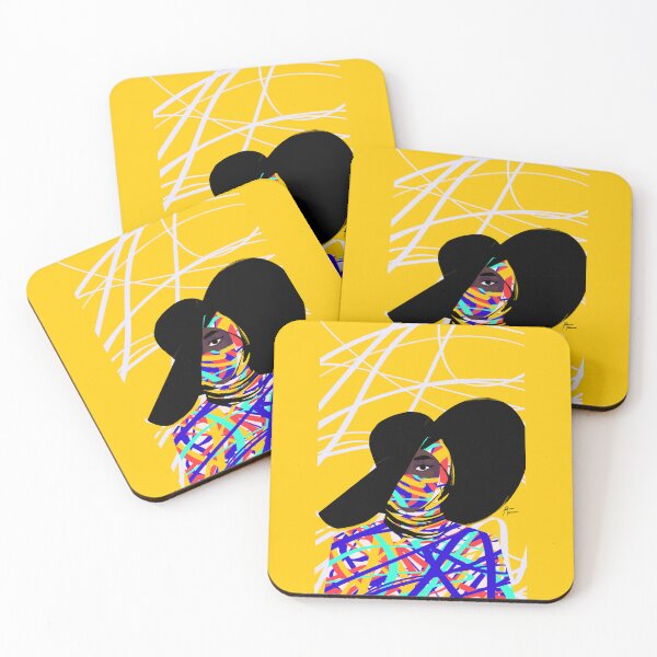 Item preview, Graphic grafitti stylish fashionista with big hat designed and sold by Rickard Bengtsson.