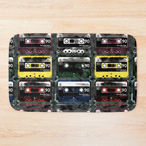 Item preview, pattern and design from a collection of old fashioned C90 cassettes designed and sold by mister-john.