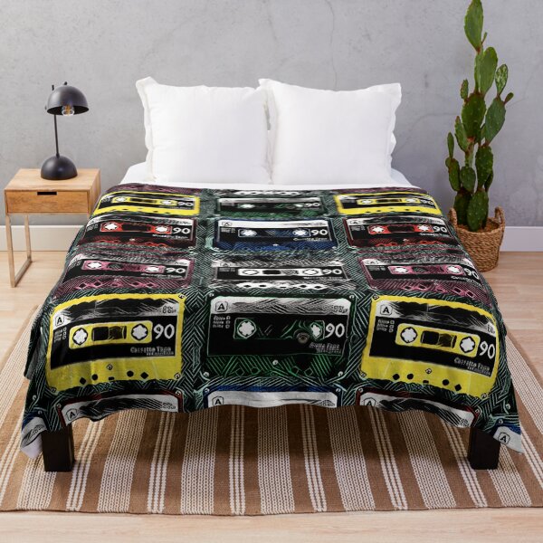Item preview, pattern and design from a collection of old fashioned C90 cassettes designed and sold by mister-john.