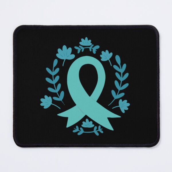 Item preview, Awareness Teal Ribbon Month designed and sold by MJDezigns.