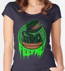 FEED ME! Women's Fitted Scoop T-Shirt