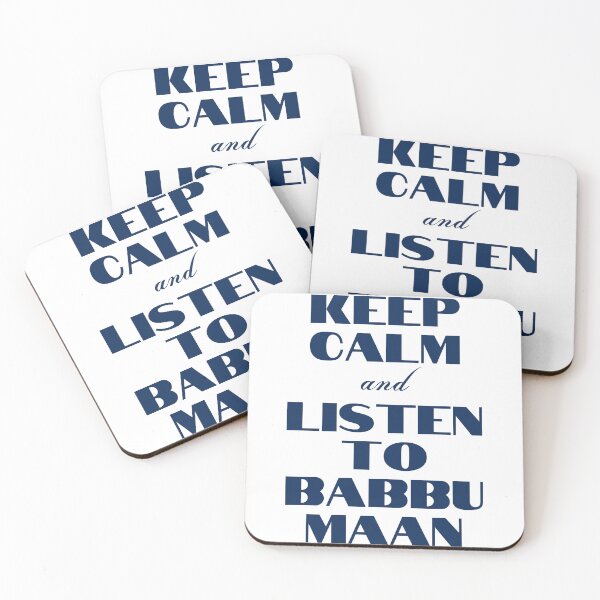 Item preview, Keep Calm and Listen To Babbu Maan designed and sold by YourMinimalist-.
