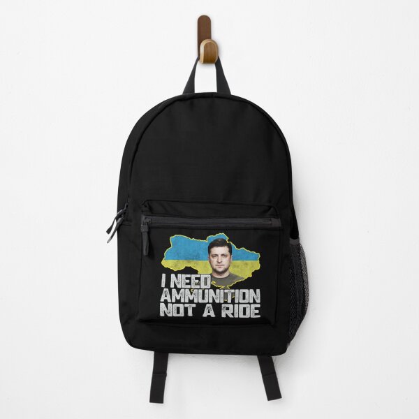 Item preview, I need ammunition not a ride Volodymyr Zelensky Support Ukraine designed and sold by alenaz.