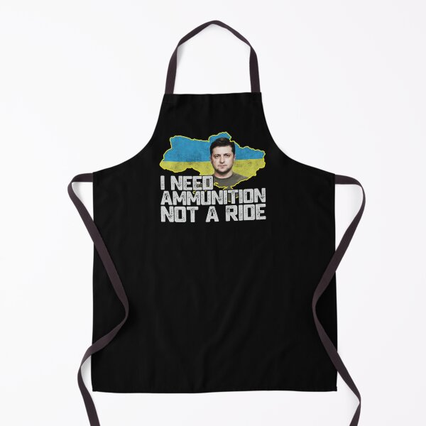 Item preview, I need ammunition not a ride Volodymyr Zelensky Support Ukraine designed and sold by alenaz.