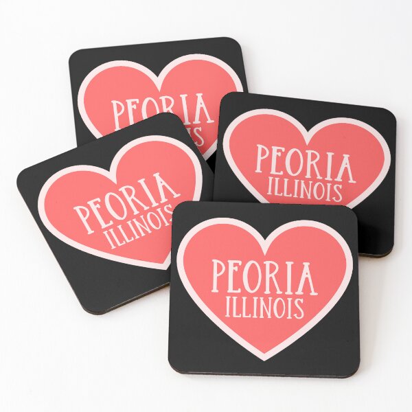 Item preview, Peoria Illinois Cute Heart designed and sold by Krysanthe.