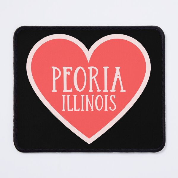Item preview, Peoria Illinois Cute Heart designed and sold by Krysanthe.