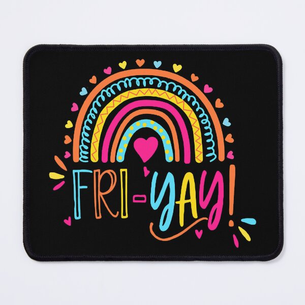 Item preview, Fri Yay Friday Rainbow Funny Teacher designed and sold by Sara-Quinn.