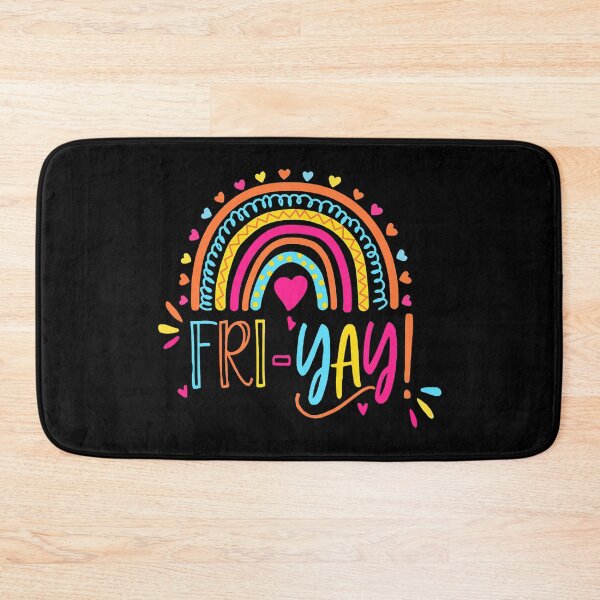 Item preview, Fri Yay Friday Rainbow Funny Teacher designed and sold by Sara-Quinn.