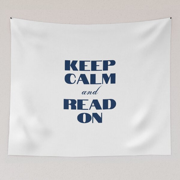 Item preview, Keep Calm and Read On designed and sold by YourMinimalist-.