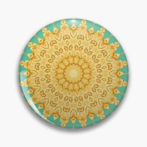 Item preview, Gold Armour Mandala designed and sold by DiscoGypsyFish.