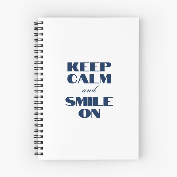 Item preview, Keep Calm and Smile On designed and sold by YourMinimalist-.