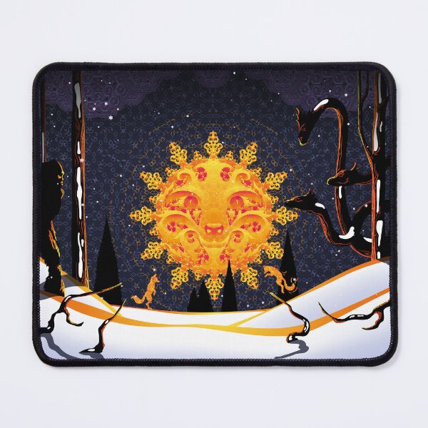 Item preview, Winter Tale - Trippy Psychedelic Art - Fantasy Landscape designed and sold by Andrei Verner.