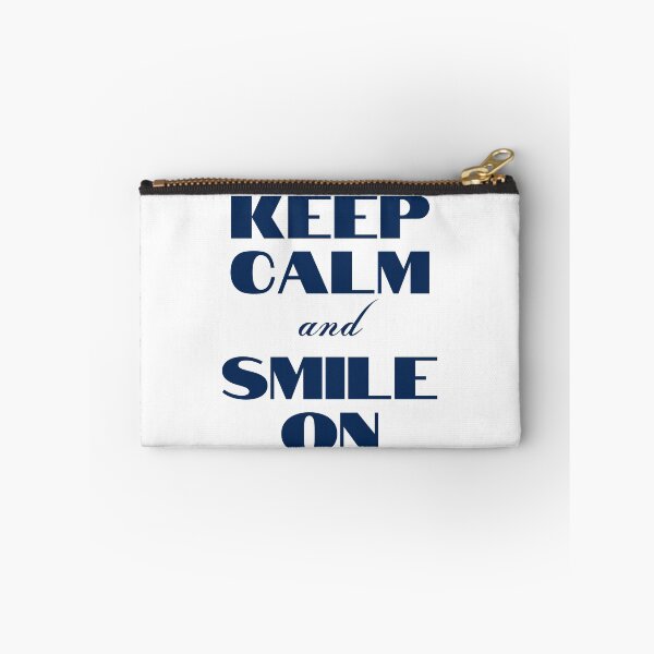Item preview, Keep Calm and Smile On designed and sold by YourMinimalist-.